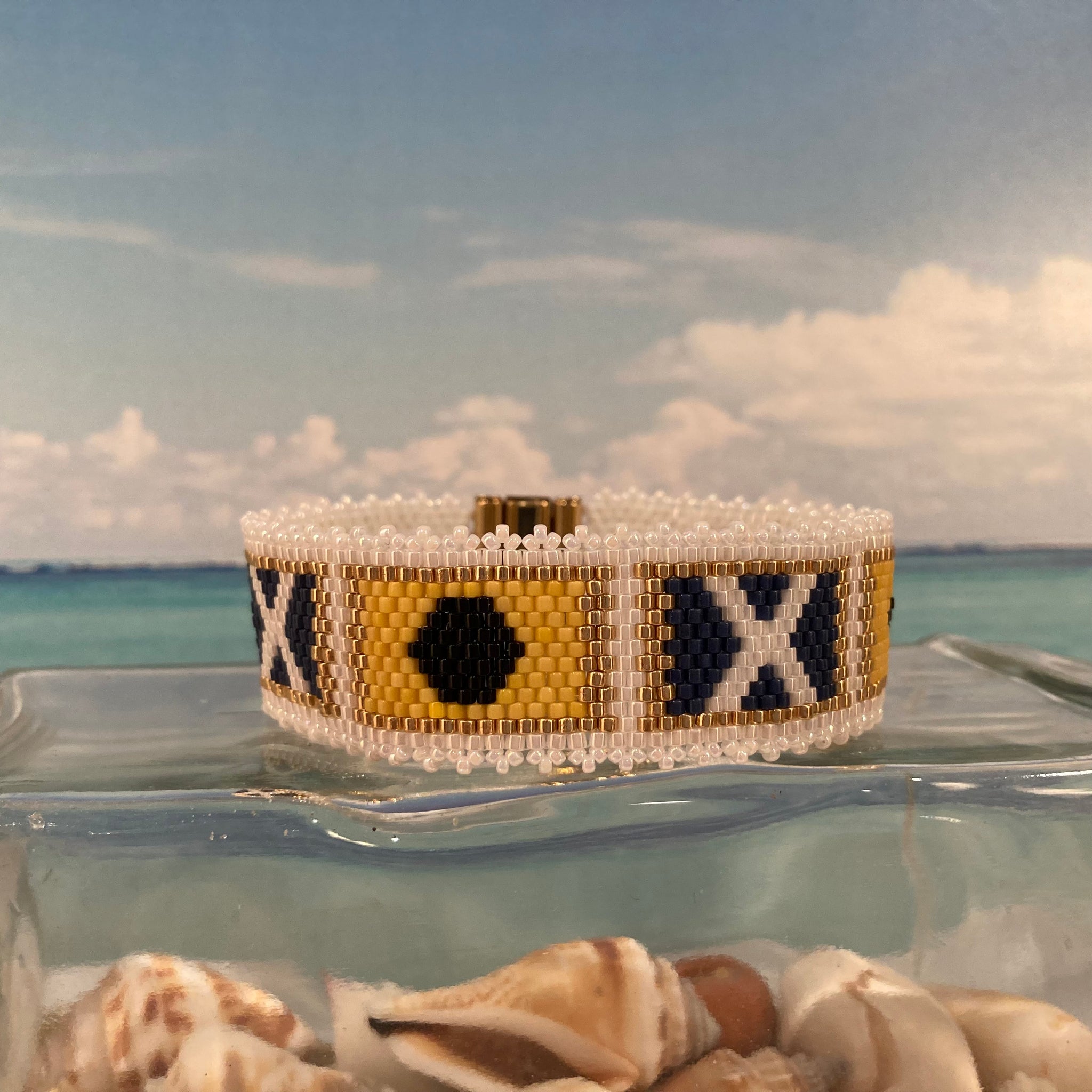 Nautical Alphabet Flag Bracelet MIMI