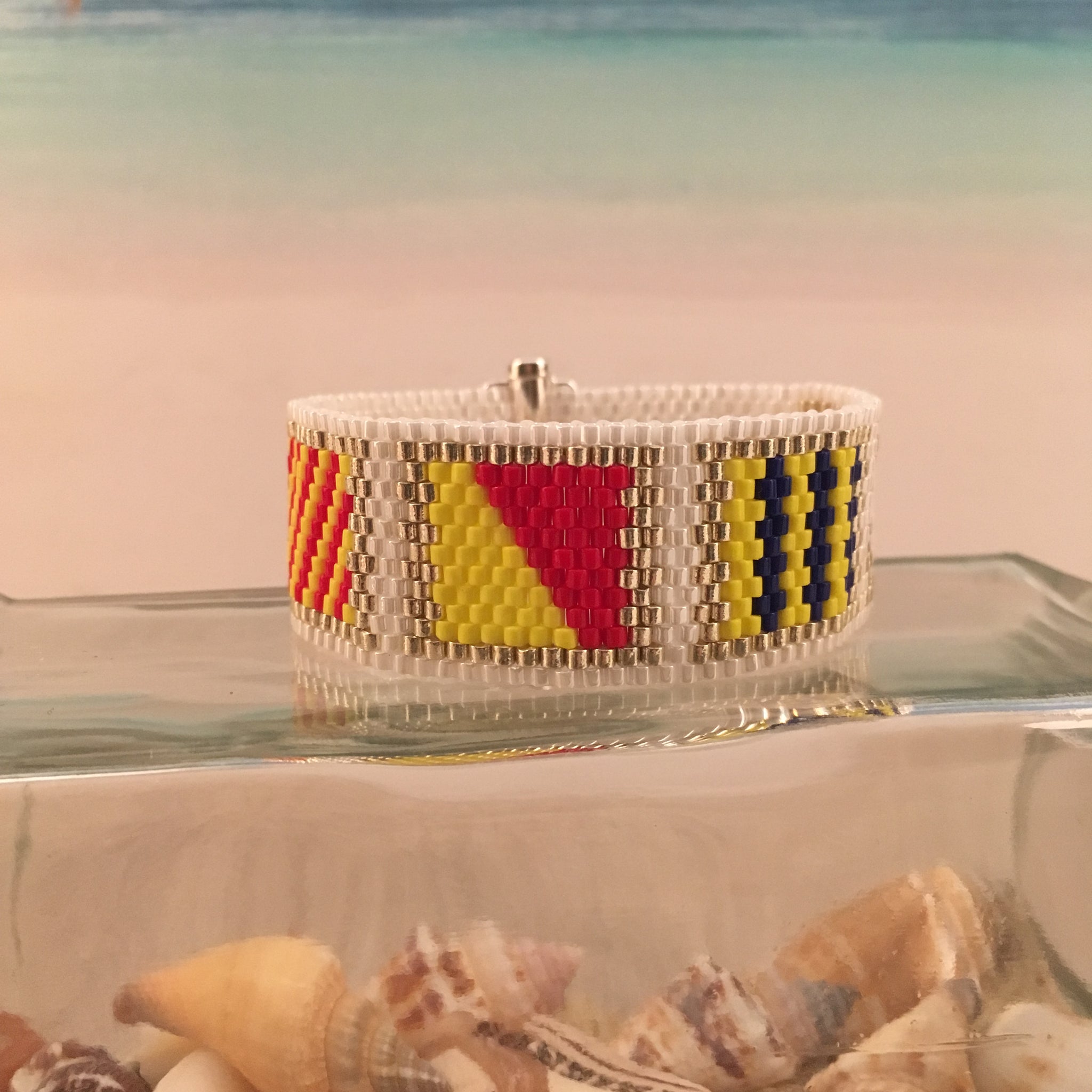 Nautical Alphabet Flag Bracelet YOGA